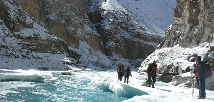 Frozen River Trek